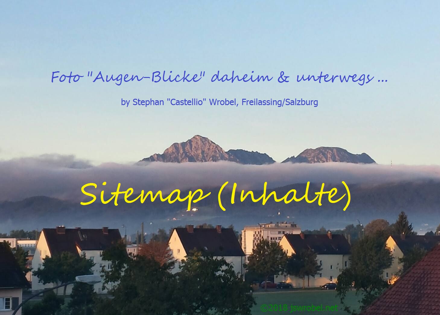 Foto Staufenmassiv und Freilassing
